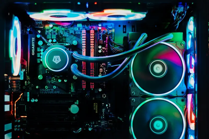 RGB fanlı kasa içi